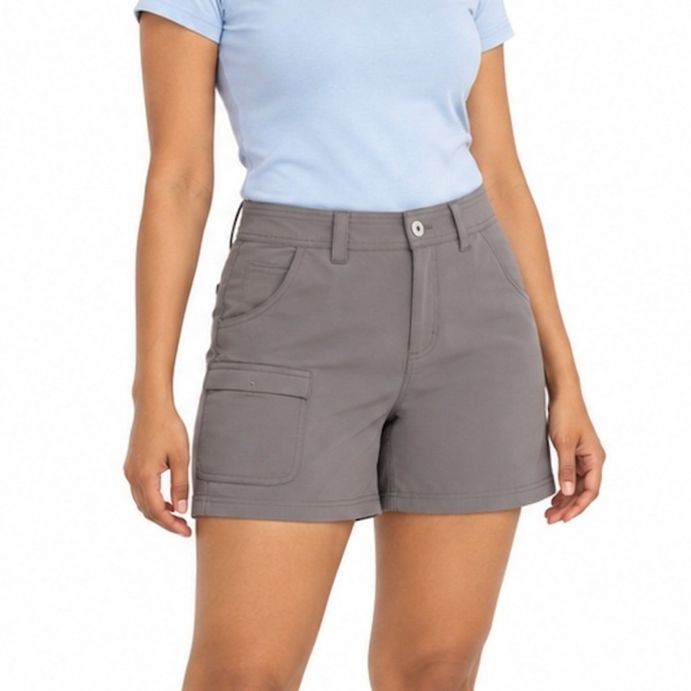 The North Face Paramount Active Hiking Shorts Grey FlashDry Cargo SIZE 2